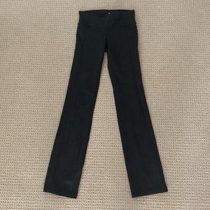 Athleta Black Mini Flare leggings (yoga pant)